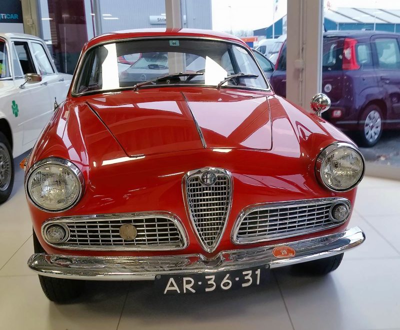 Alfa romeo giullietta 1300 sprint (1965): ongekende schoonheid voor eric