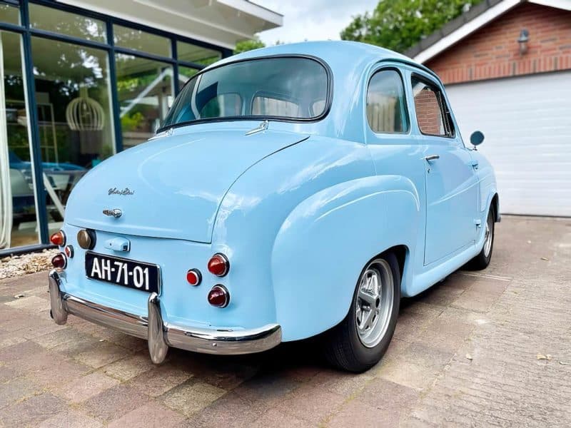 Austin a35 (1957). design van de jaren 50 voor erik-jan