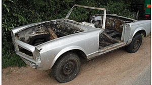 Mercedes oldtimer of onderdelen