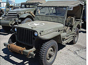 Armeefahrzeuge und Motorräder von 1940-1945
