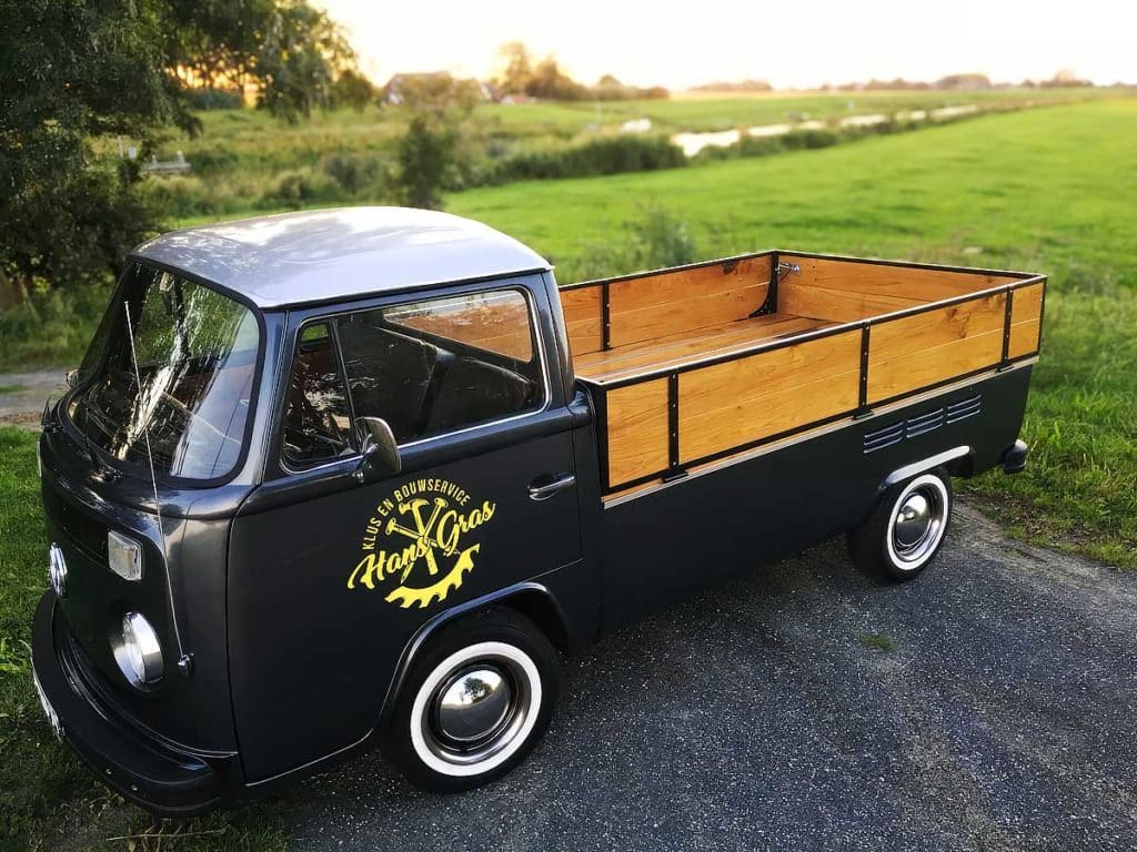 Volkswagen t.2 pick up (1978): de bouw- en klusbus voor hans