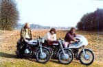 Kawasaki 750 h2 mach iv. de evolutie van de tweetaktmotor.