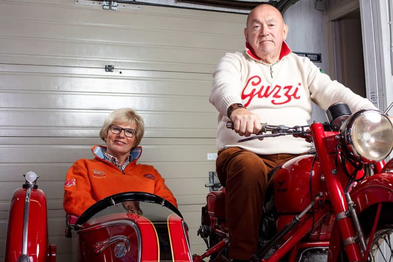 Une histoire d'amour sur roues : Dirk et sa Moto Guzzi Falcone