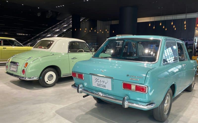 Nissan gallery in yokohama – een bezoekje