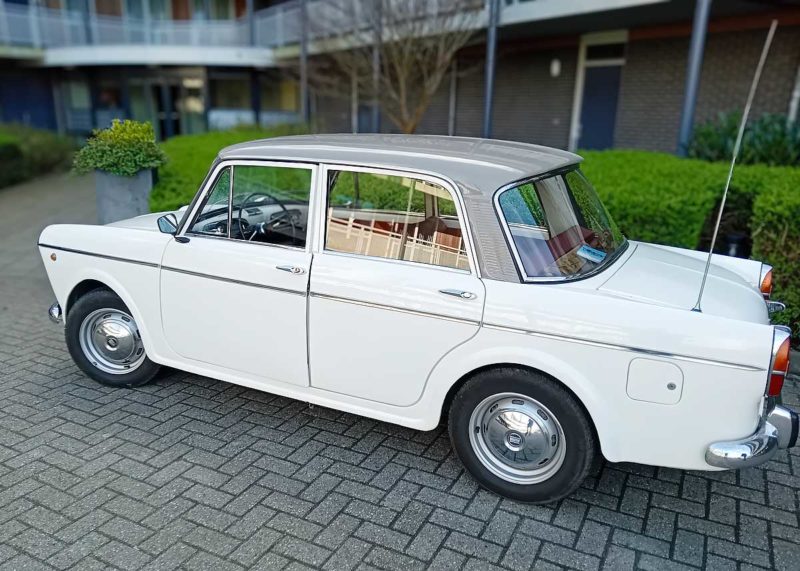 Fiat 1100 d (1966). karaktervolle oldtimer voor ed