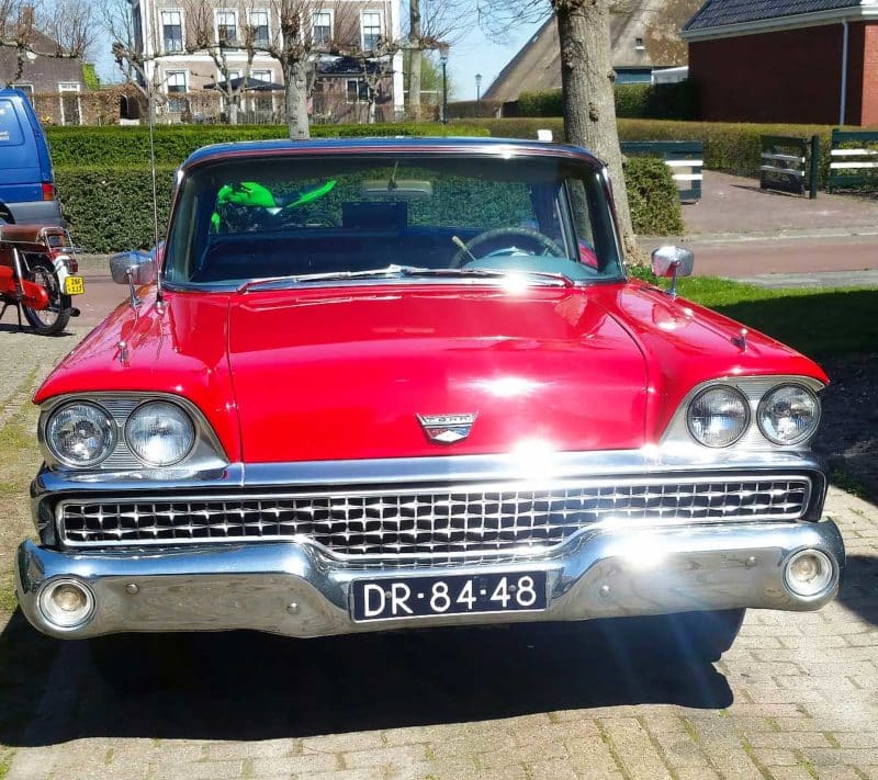 Ford fairlane 500 (1959): stijl in staal voor jelle