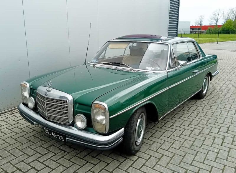 Mercedes-benz 250 c coupé (1970) – de sterren stralen bij reimer en tineke