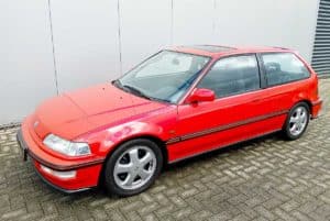 Honda civic vtec 1.6 (1990). jacob waardeert sportieve uitvoeringen