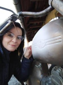 Kunst uit tsjechië: lucie schildert