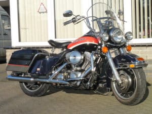 Harley -dvidson flt uit 1984 (ongeveer)