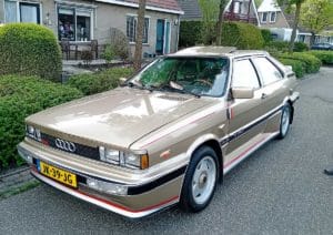 Audi coupé gt 5s. (1983). een eigen creatie van jurrien.