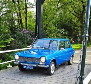 Simca 1100 le (1976) "la grande aventure" voor willem en alie.