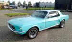 Ford mustang (1967): roda besar terus berputar