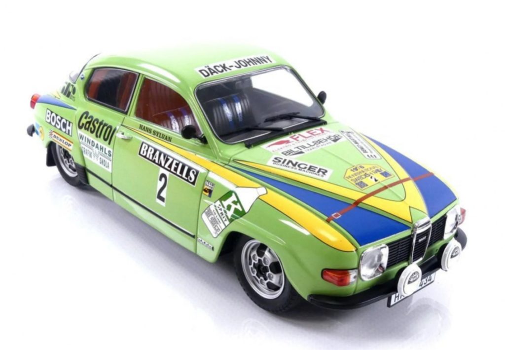 Voor onder de kerstboom: Saab 96 V4 Rally Sweden