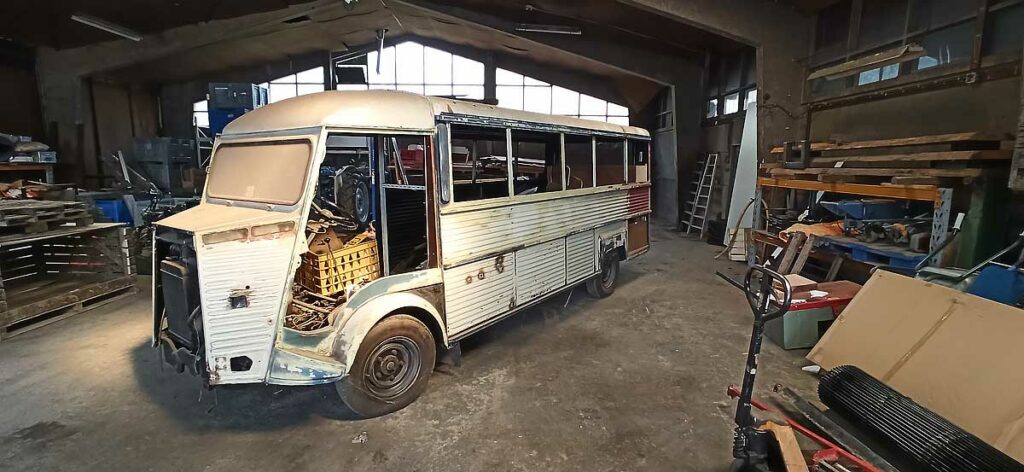 Restauratie Citroën HY: een Franse liefde herleeft