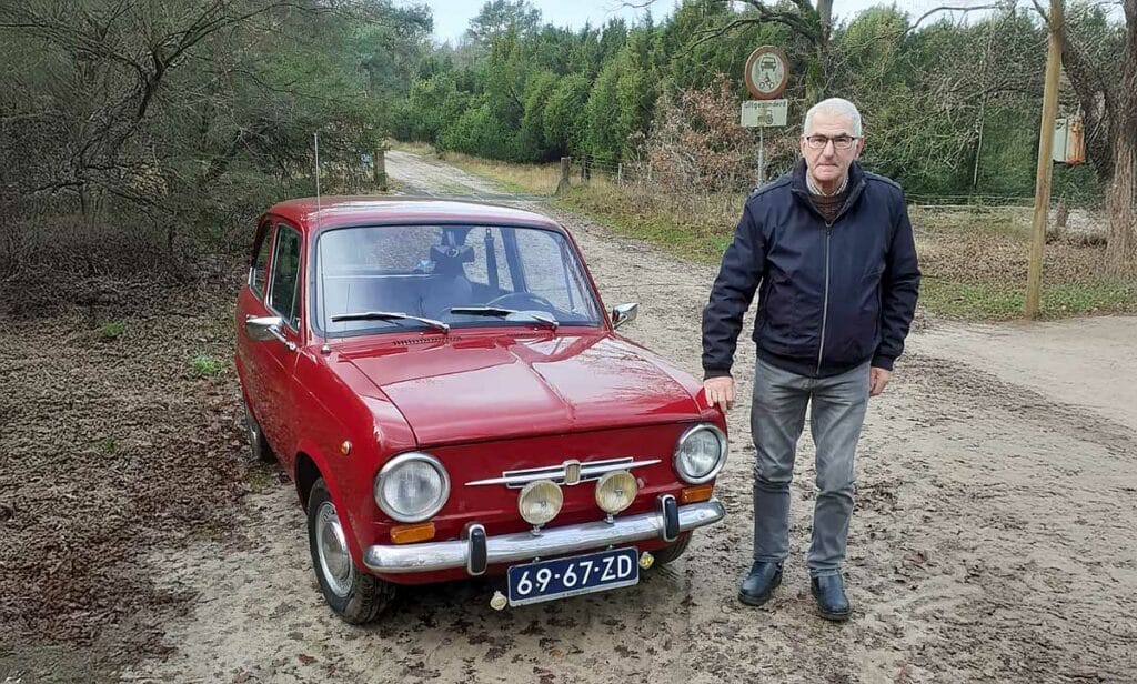 FIAT 850 D (1973) – L'amour des voitures revient pour Tienus et Dienie