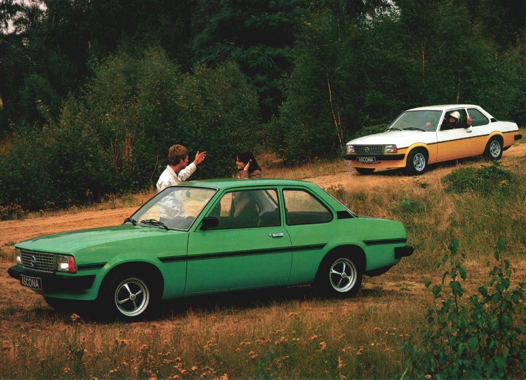Opel Ascona B. Een stabiele middenklasser, een halve eeuw jong