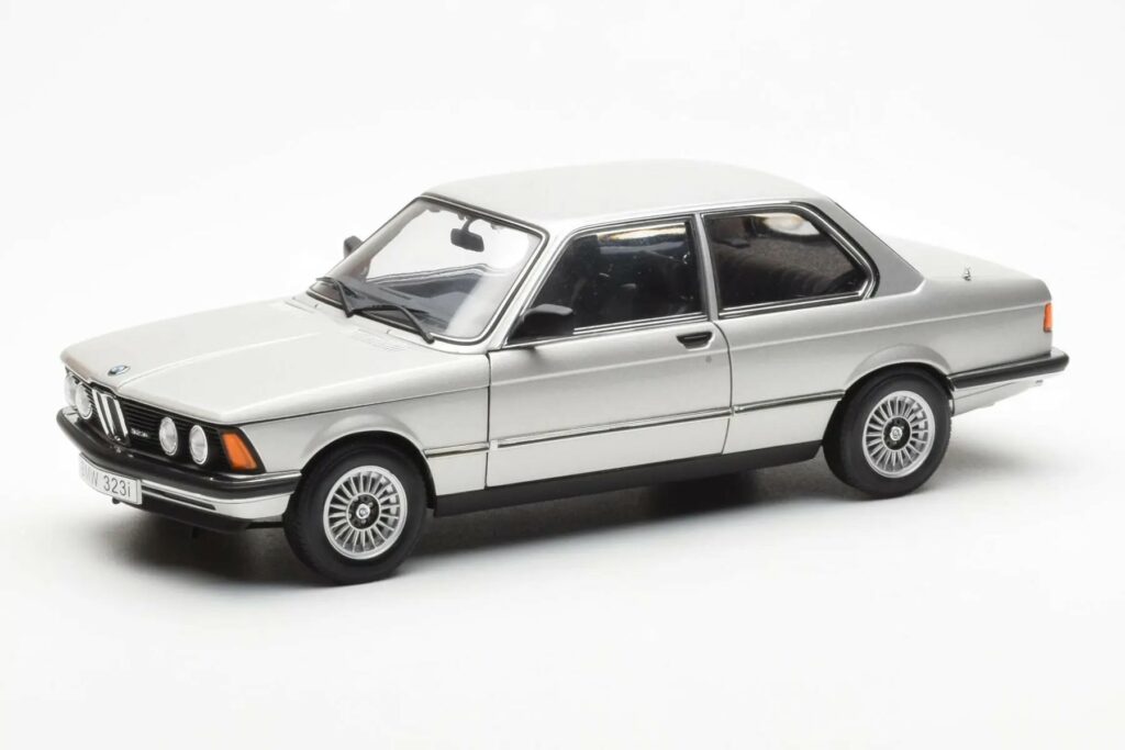 BMW 323i (E21) van Autoart. Klassiek verzamelstuk in de schaal 1:18