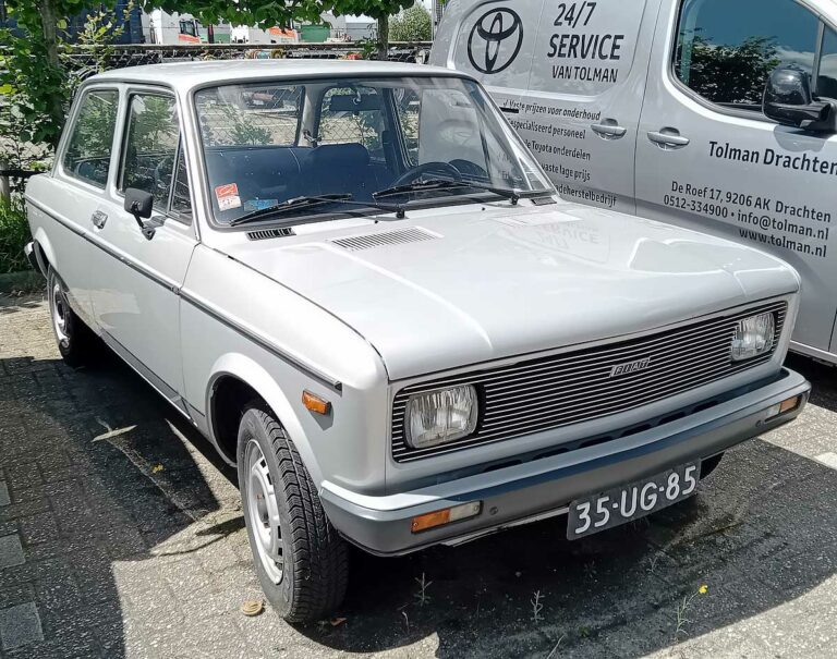 Fiat 128 CL 1100 (1978): Italiaanse charme in Drachten bij Jan Wiebe Tolman
