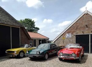 Triumph TR Trio: All that’s best of Britain for Albert en Dineke