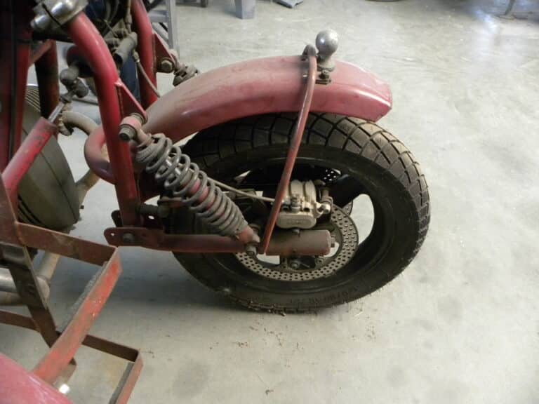 Ik ben geen getalenteerde motorrijder