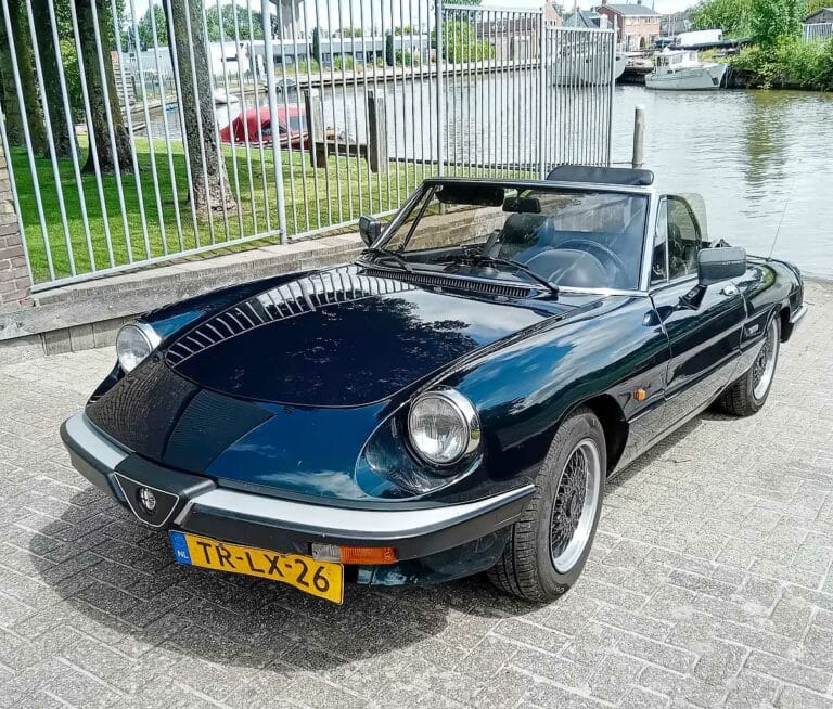Alfa Romeo Spider Cabriolet (1989) Elegante Italiaan