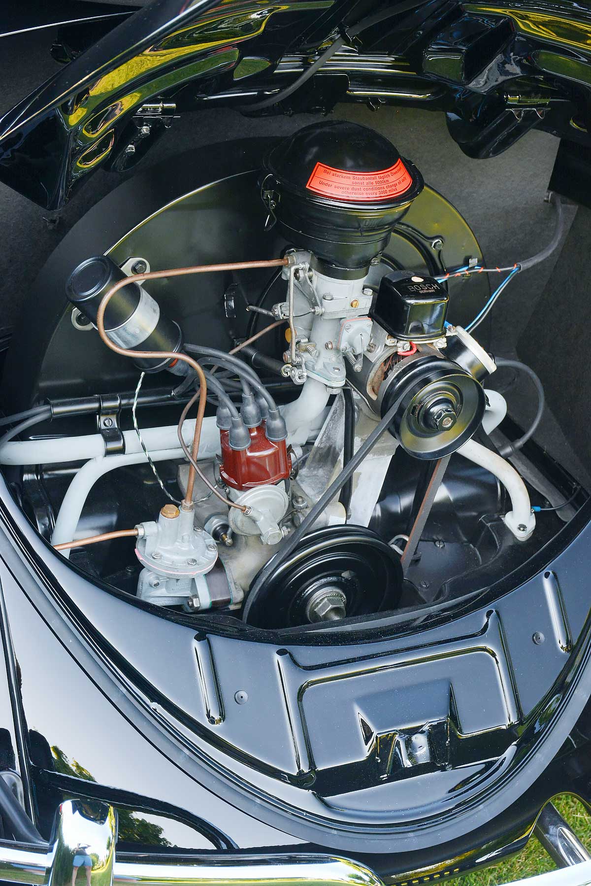 Volkswagen 1200 Karmann Cabriolet. Lang in een weiland vertoeven blijkt toch niet optimaal