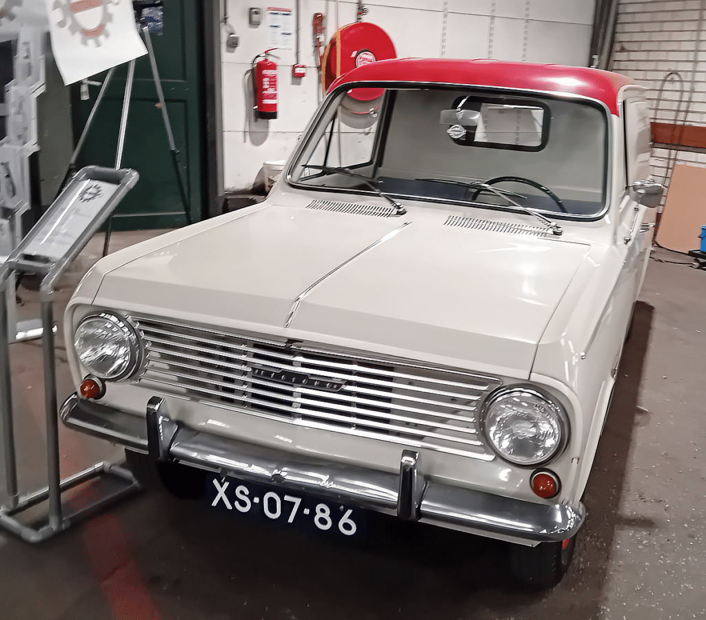 Bedford bestelwagen (1968) – Enthousiasme en gedrevenheid voor Marc