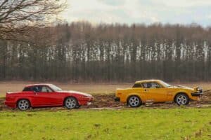 De wedge die Triumphs toekomst was en gevangen zat tussen droom en realiteit