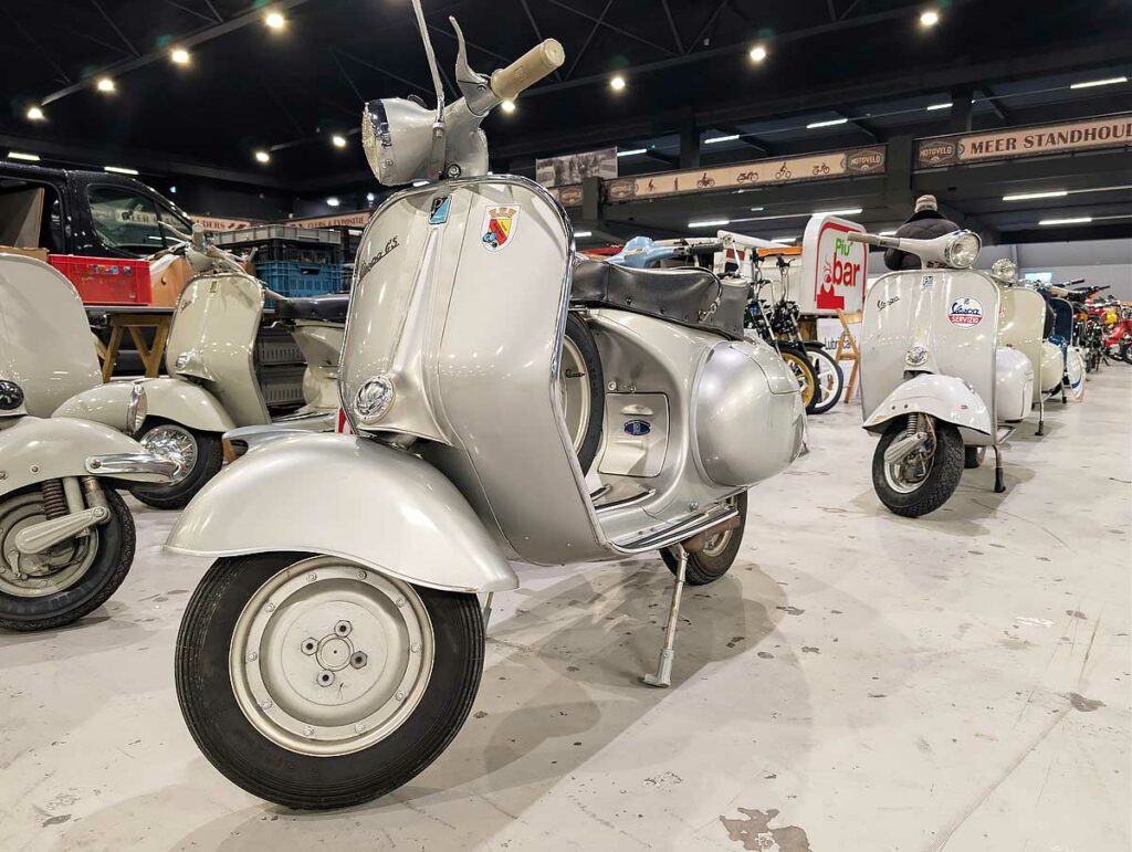 オートトロンの冬モードのクラシックバイク