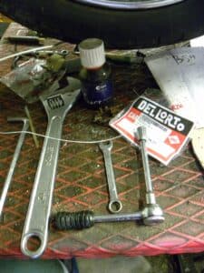 Gereedschapkist van Frits