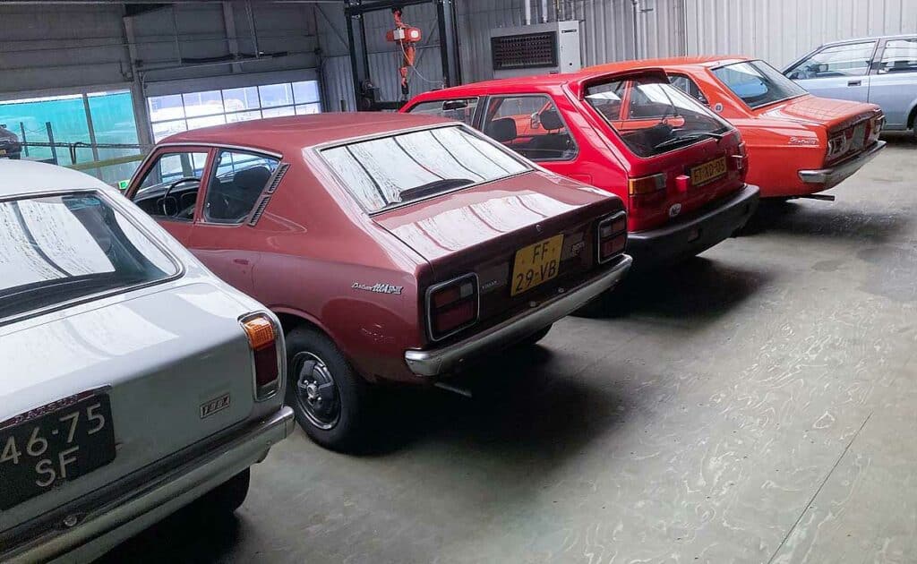 Datsun 100A (1971) Greifbare Liebe für André