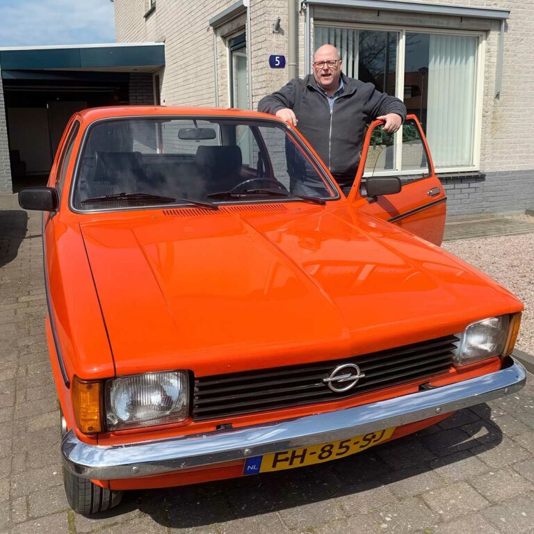 Opel Kadett C (1979). Een beeldschone auto voor Klaas
