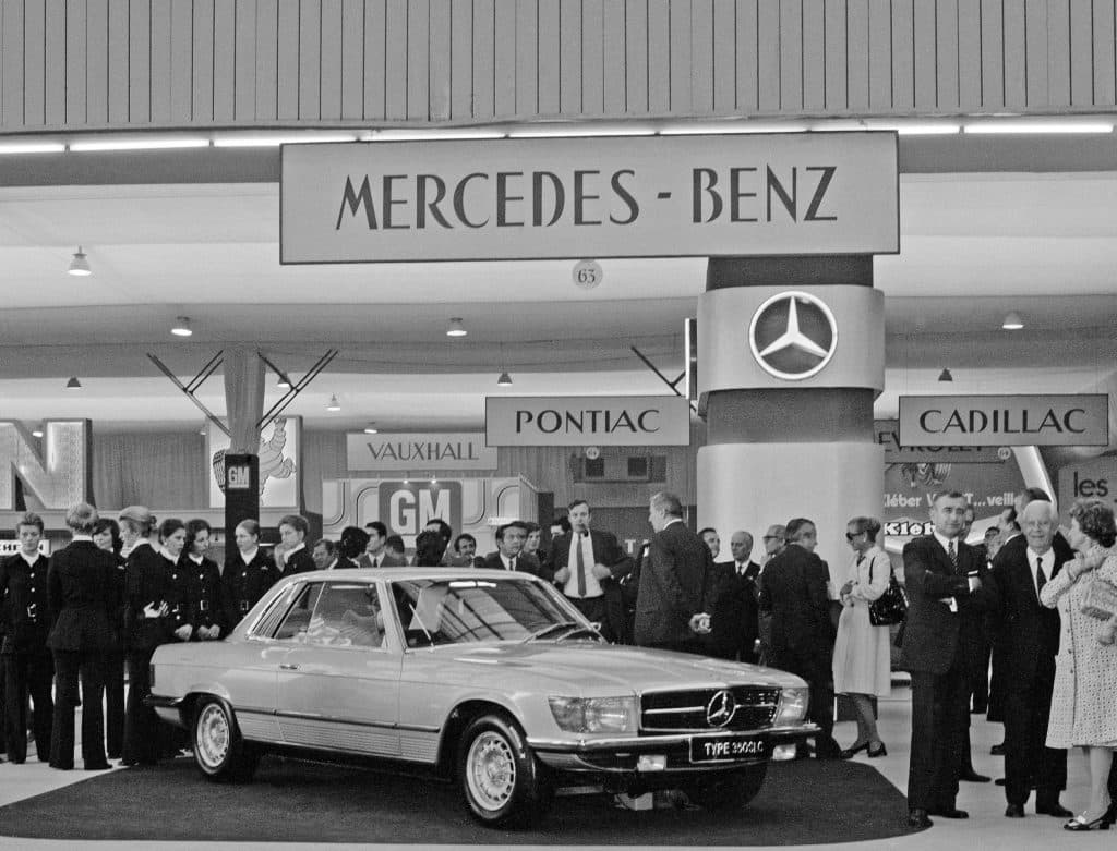 Mercedes-Benz SLC. Ein elegantes Kapitel der 107er-Baureihe.
