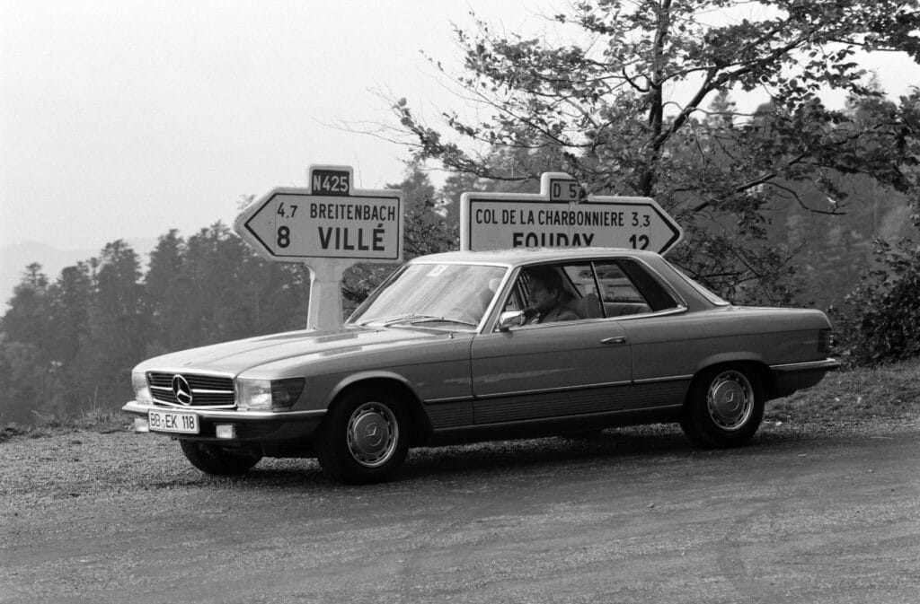 Mercedes-Benz SLC. Ein elegantes Kapitel der 107er-Baureihe.