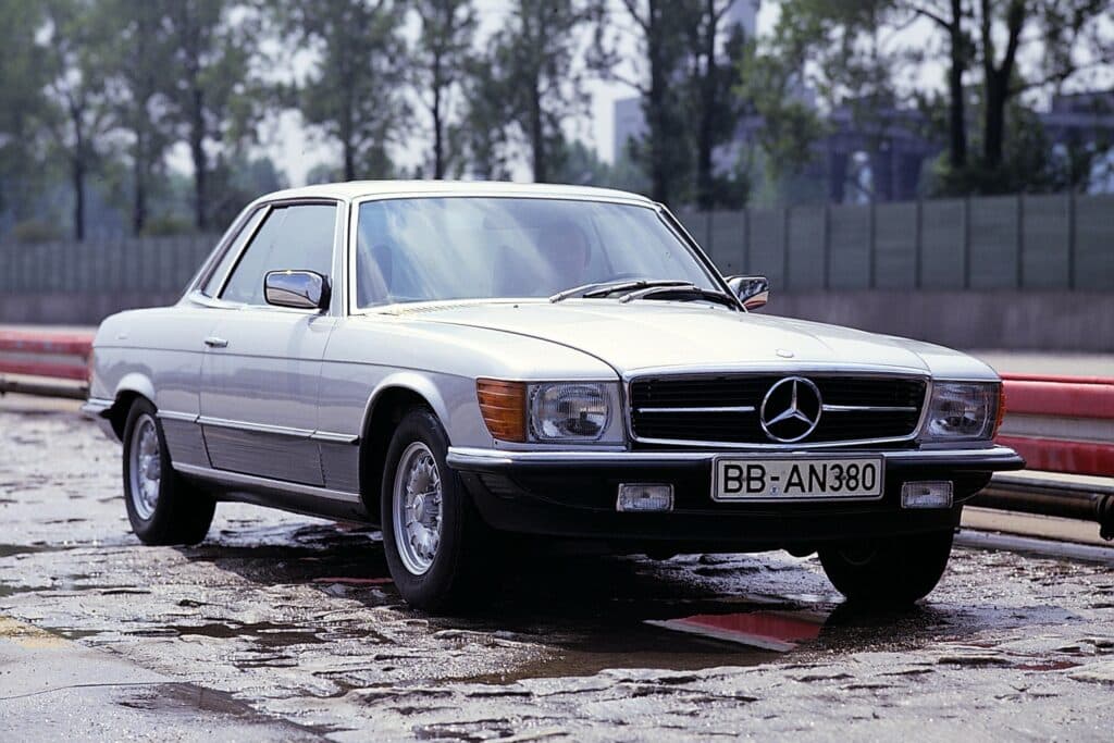 Mercedes-Benz SLC. Ein elegantes Kapitel der 107er-Baureihe.