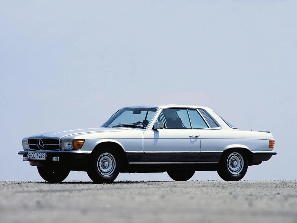 Mercedes-Benz SLC. Ein elegantes Kapitel der 107er-Baureihe.