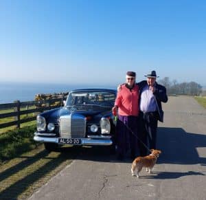 Mercedes 230 S (1966): schoonheid voorop voor Martin en Ytsje