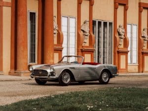 100e echtheidscertificaat voor Maserati 3500 GT Vignale Convertible Prototype (1959)