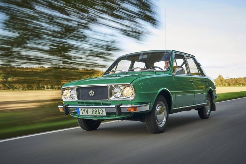 Škoda 120 GLS ontstijgt zijn eigen familie