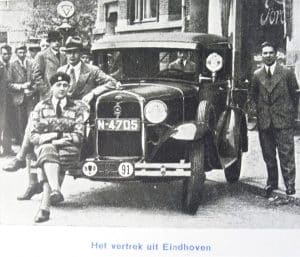 Europa-rit van 1931: Ford Tudor over 10.000 kilometer