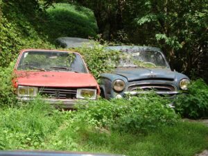 忠実な車の最後の数メートル