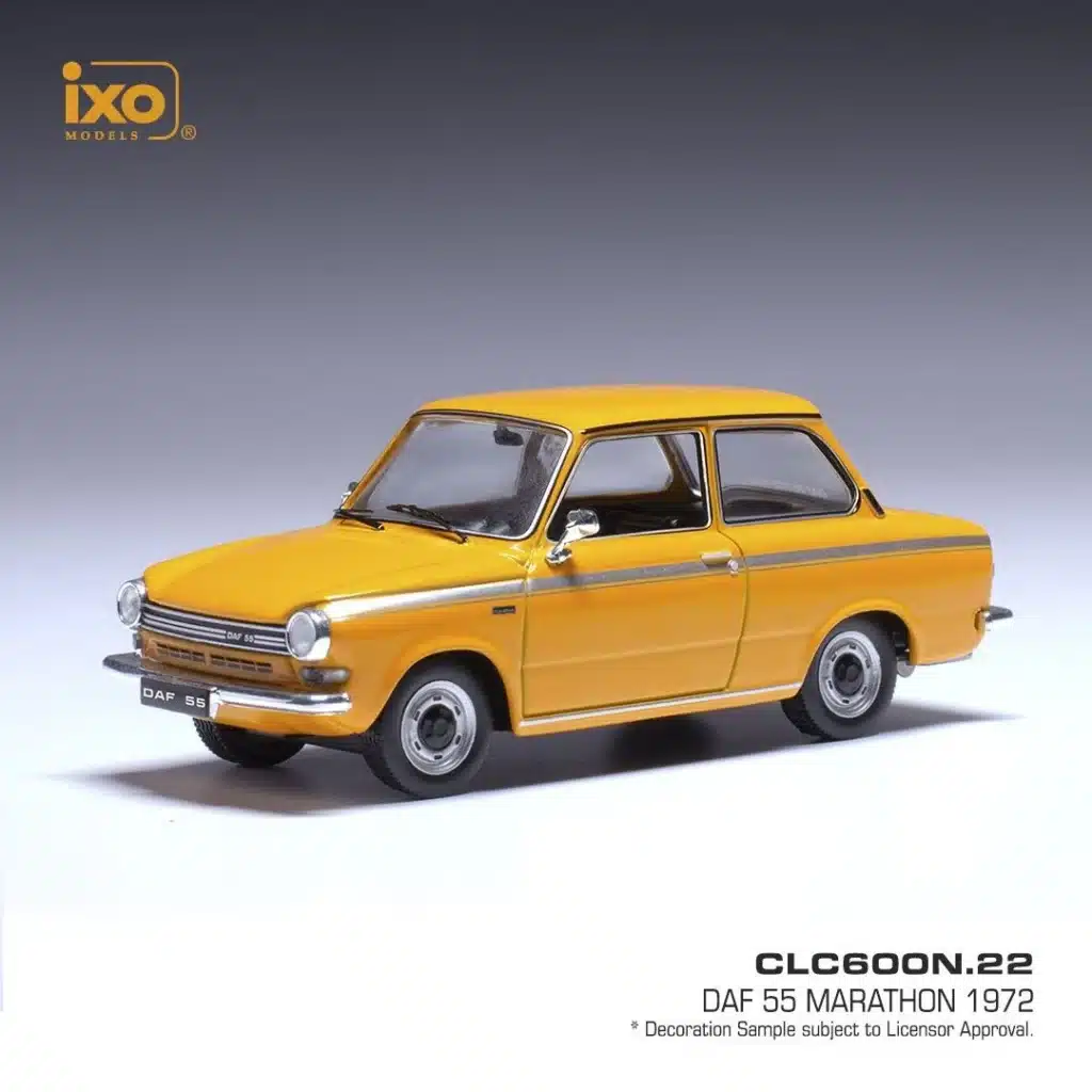 DAF 55 Marathon. Een beknopt verhaal én een model op schaal