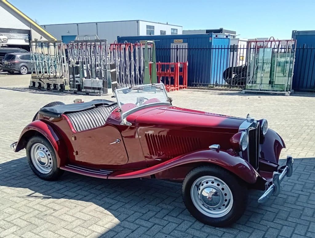 MG TD (1952): reis terug in de tijd voor Theun