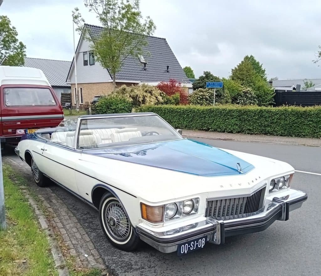 Buick Riviera Cabriolet (1974): jarenzeventigbeleving voor Arjen