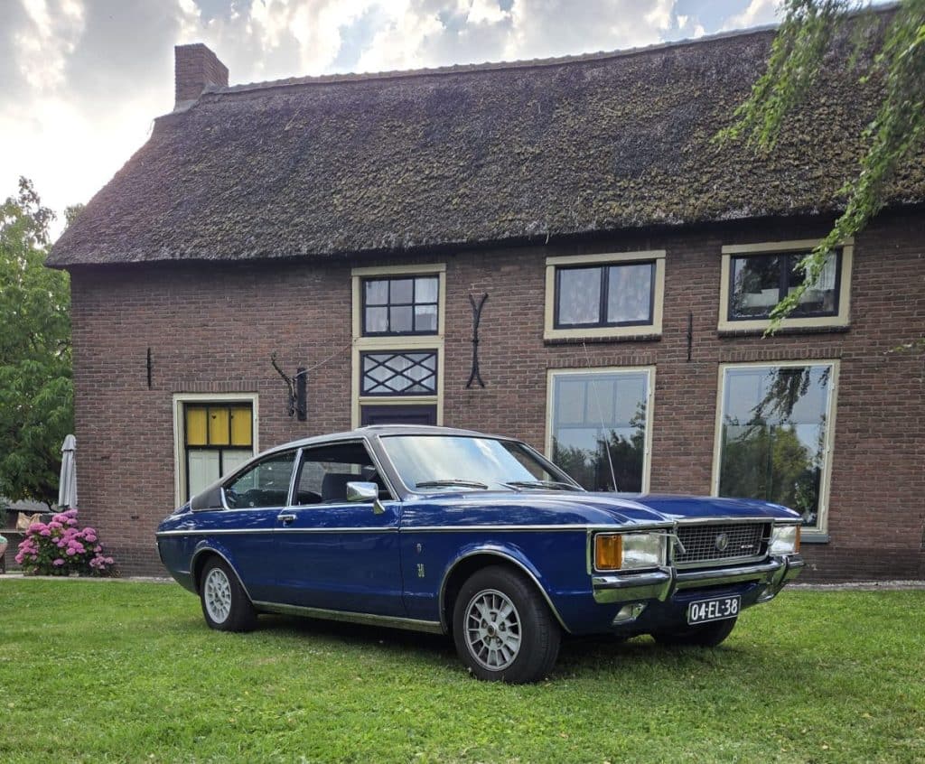 Ford Granada 3000 Ghia Coupé (1974): rijgenot voor Pieter