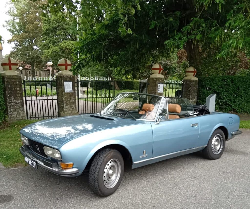 Peugeot 504 Cabriolet V6 (1975): een wonder op wielen voor Sander