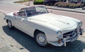 Mercedes-Benz 190 SL Cabriolet (1959) roept passie op bij Leo en Julia Taal.