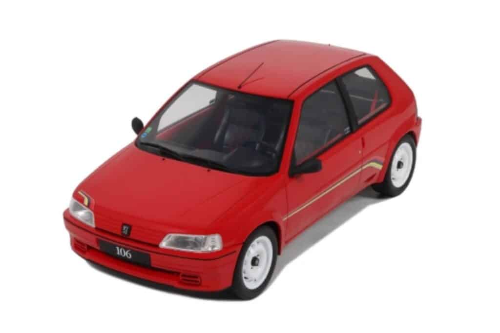 Peugeot 106 Rallye, Phase 1. Geliefd in het echt, geliefd op schaal