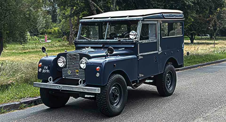 Land Rover Series I LHD 7 persoons stationswagon